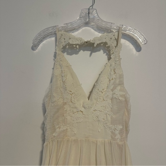 New joyfolie maia impact dress in cream tulle high low Ballgown wedding dress - Picture 5 of 16